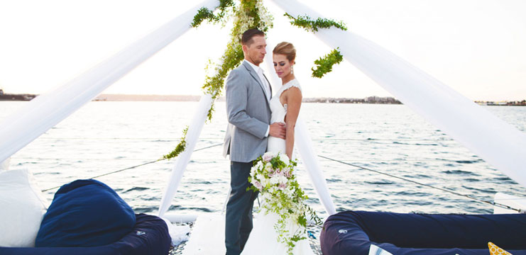 San Diego Yacht Wedding from Adventuress