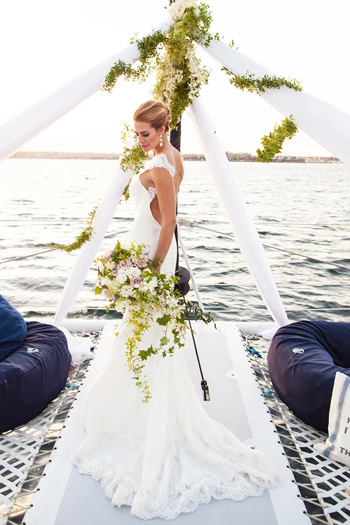 Bride under Tulle